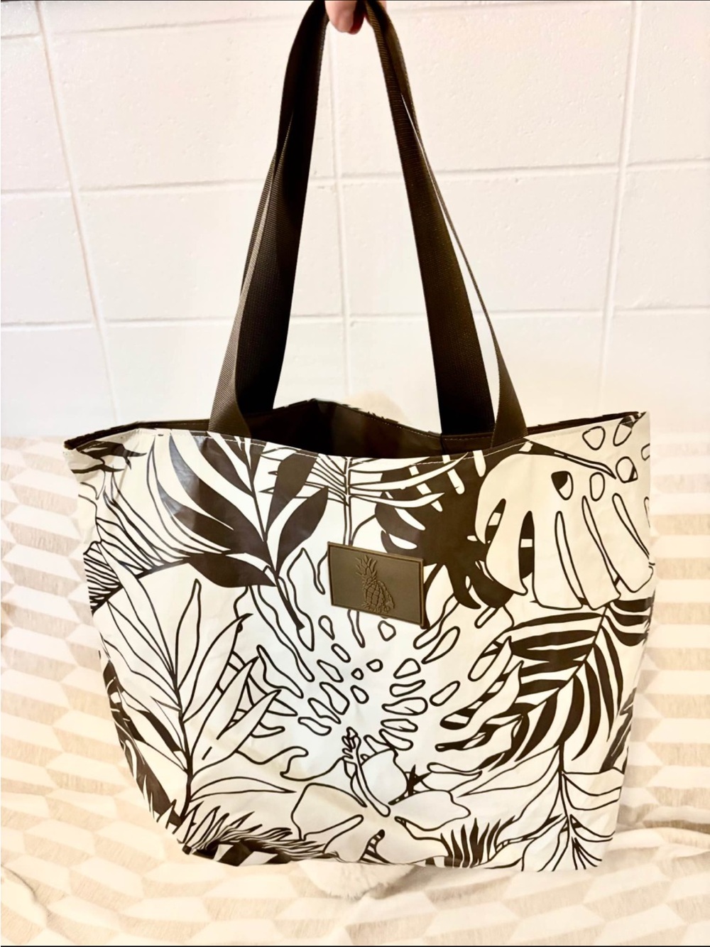 Aloha Hawaii tote bag with pouch